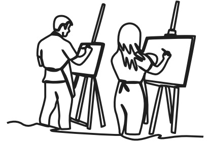 PEINTEURE Artisanat - Art plastique